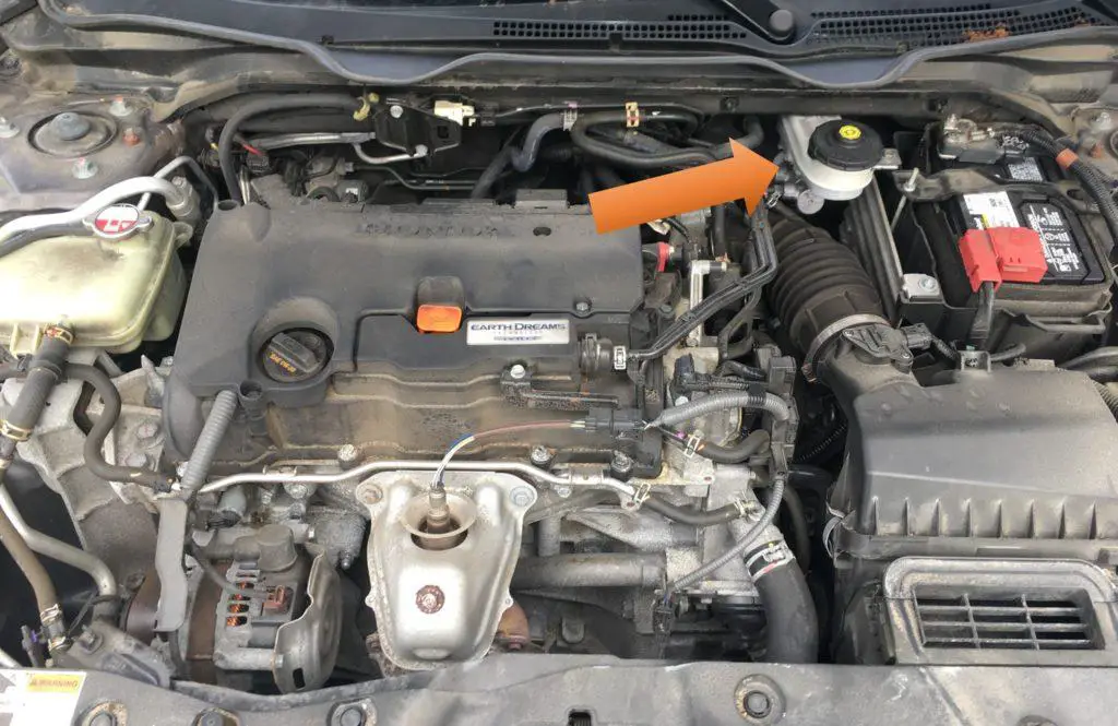 2016 Honda Civic Engine Bay Power Steering